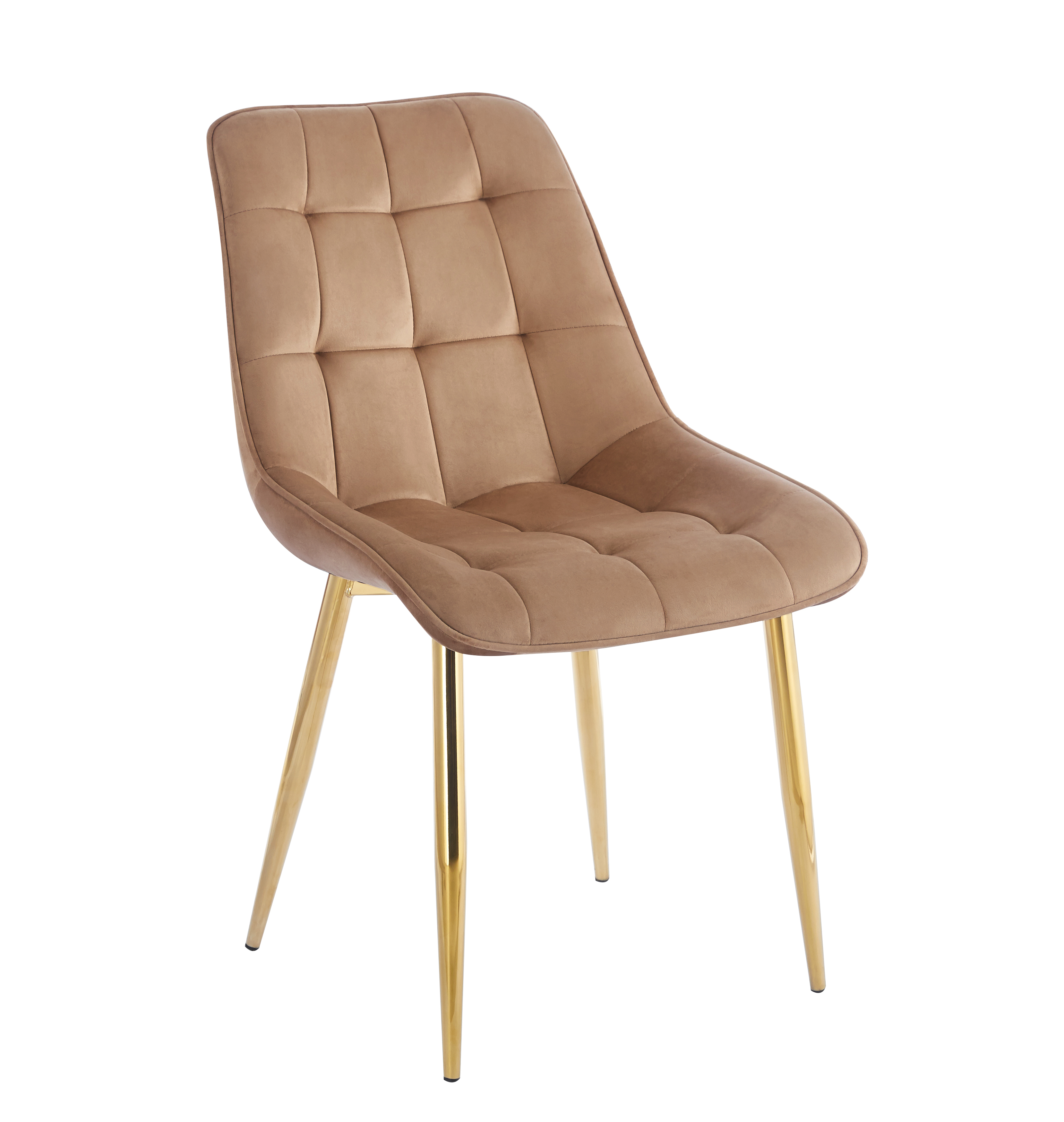 Krzesło J262-1 velvet - Riviera 24 cappuccino