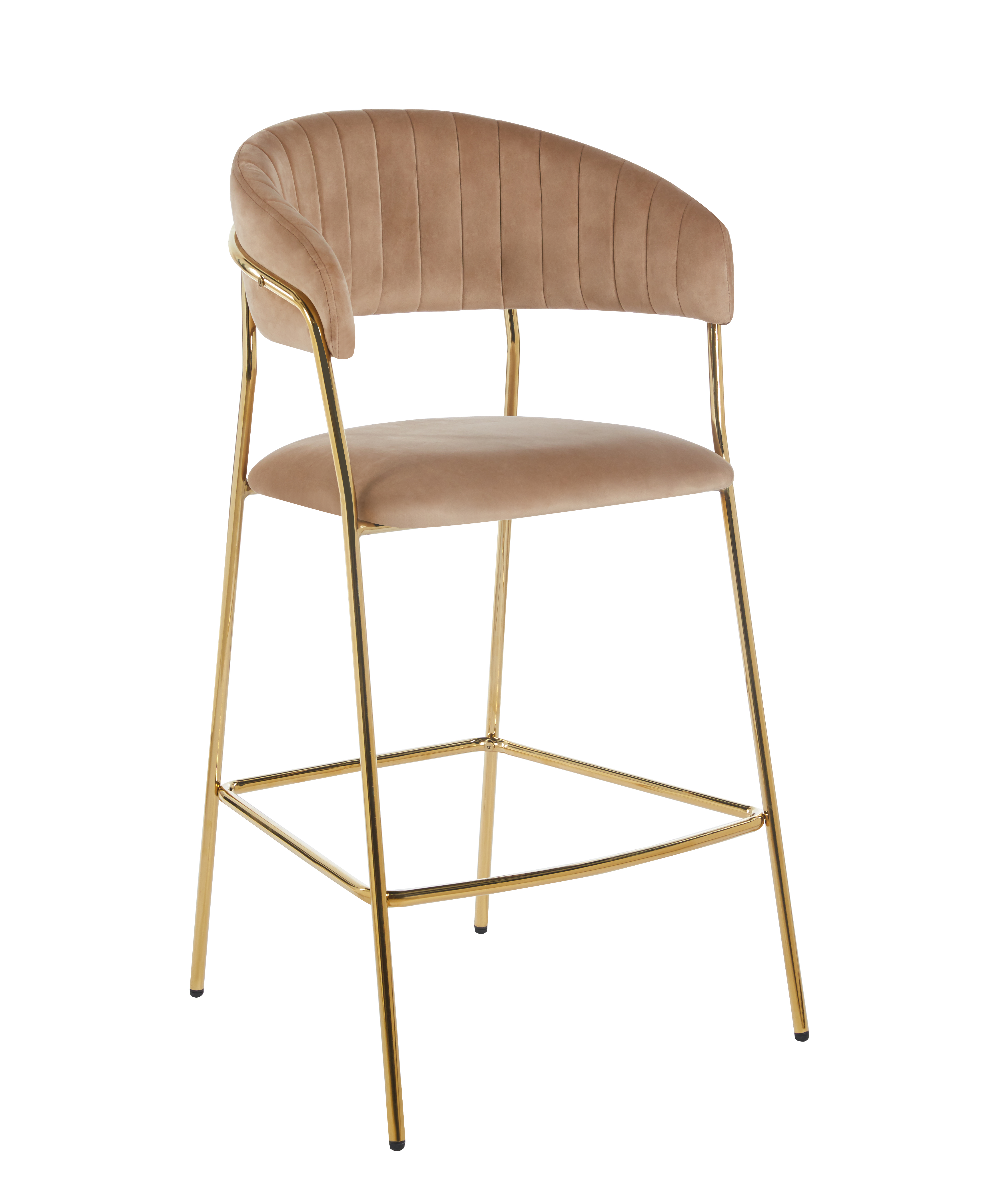 Hoker H3-FX velvet cappuccino (złoty stelaż)