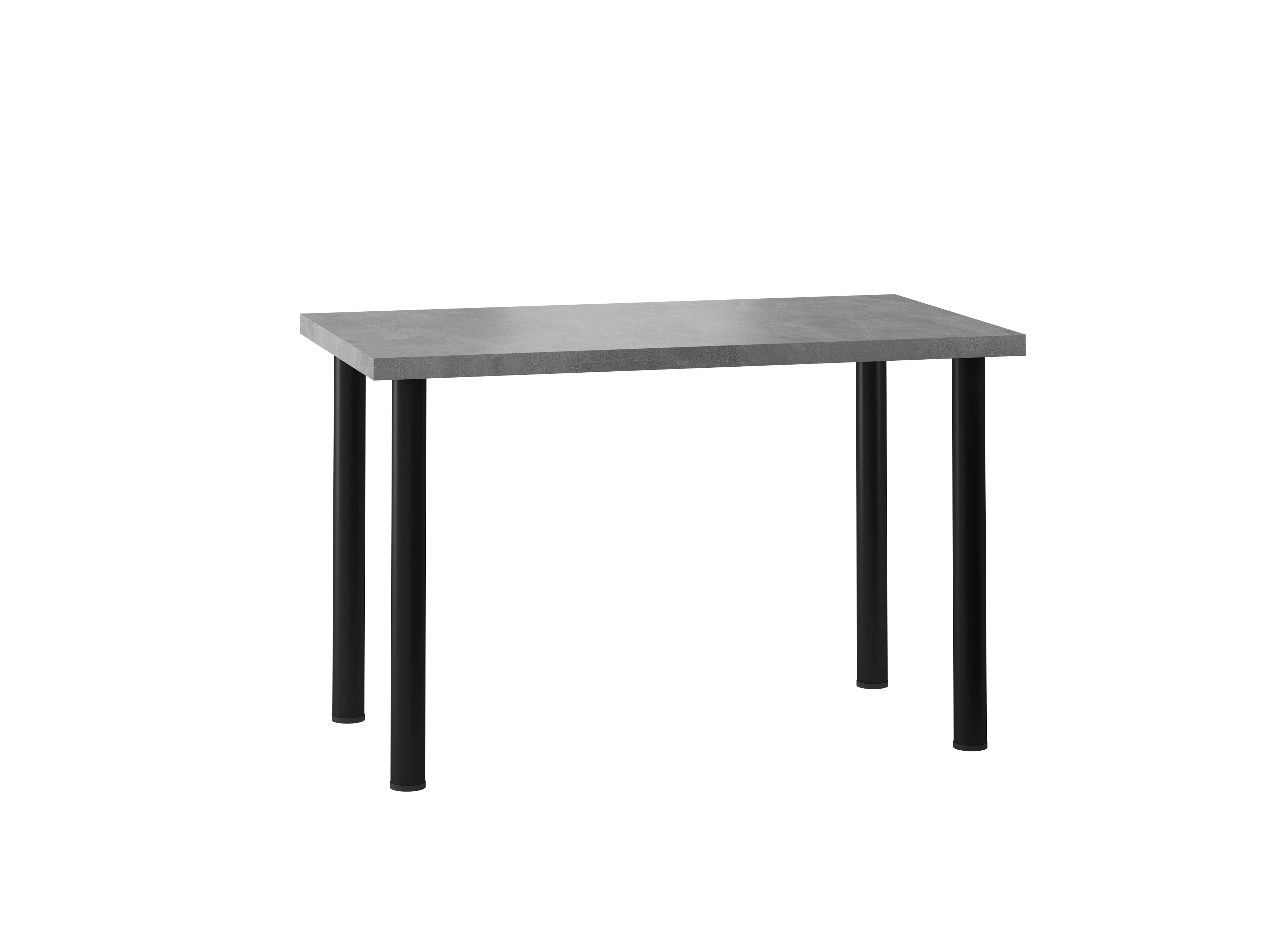 Stół S-03 beton 68x120 nogi czarny mat