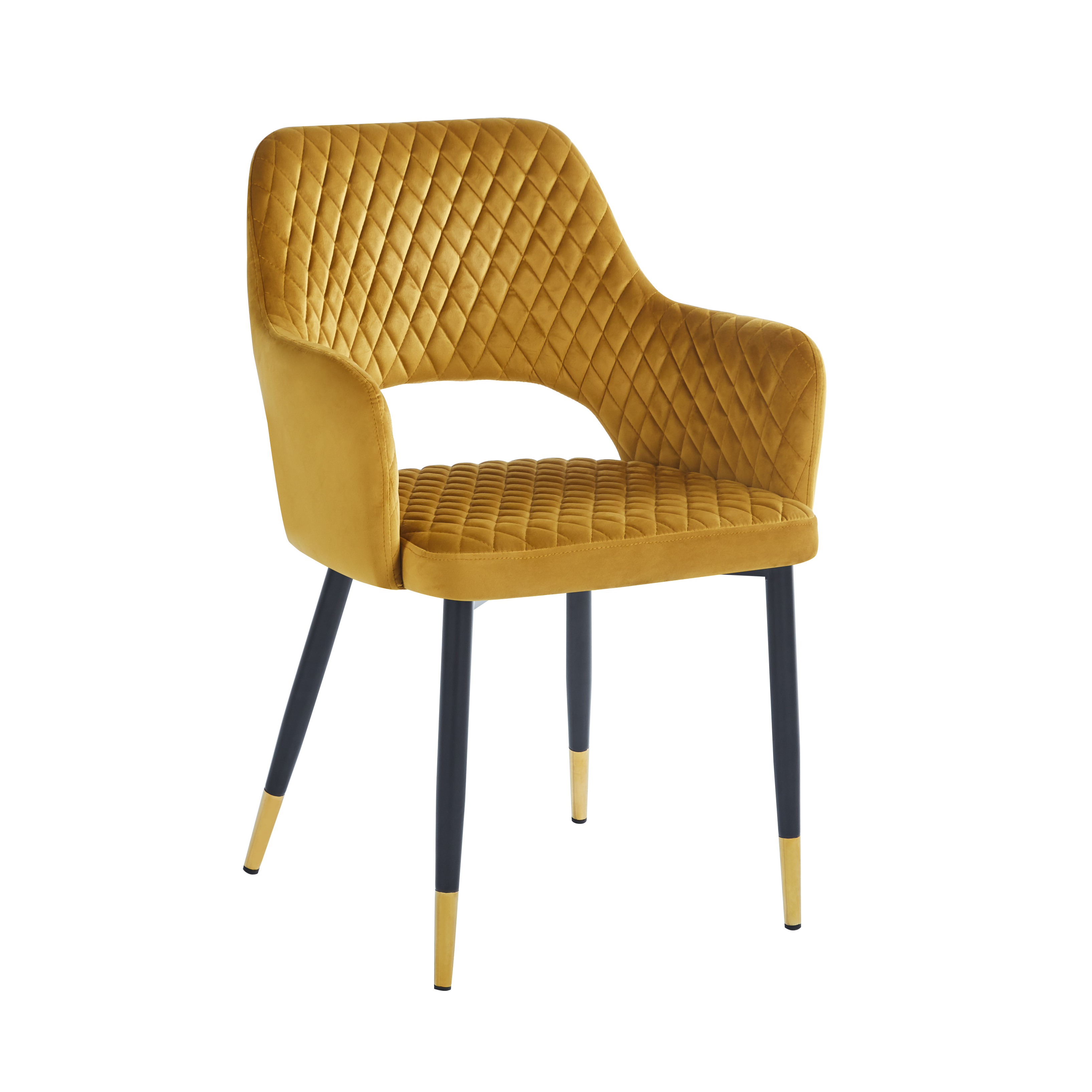Krzesło K3-FX velvet (curry)