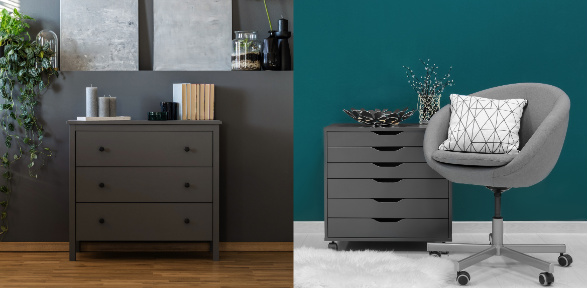 Komoda szara - czy warto kupić?